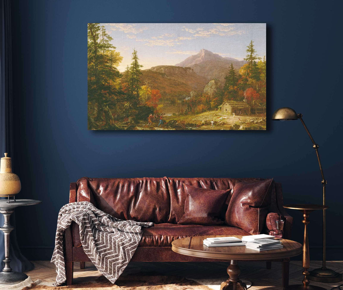 The Hunters Return by Thomas Cole