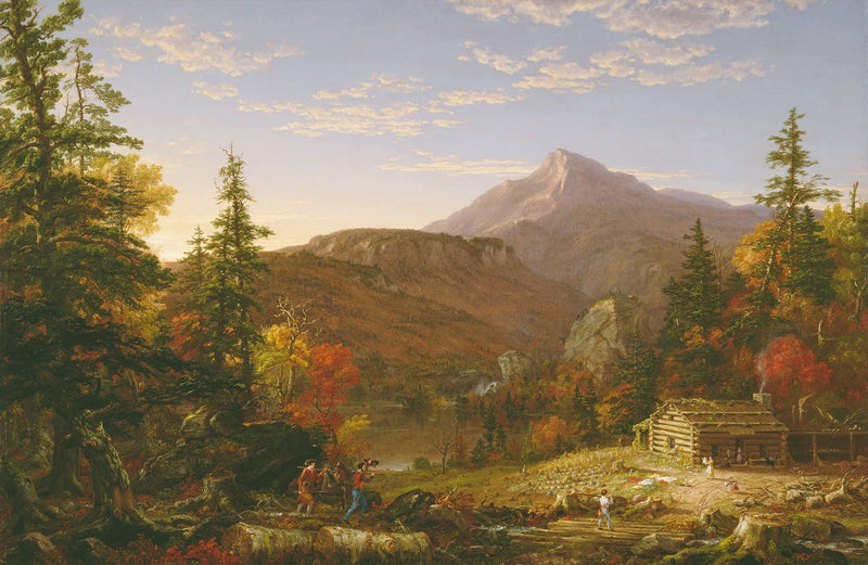 The Hunters Return by Thomas Cole