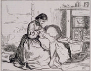 The Iceberg The Seamstress by Sir John Everett Millais