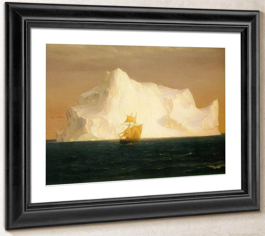 The Iceberg By Frederic Edwin Church Print Canvas Art Framed Print   The Iceberg Frederic Edwin Church B2a65b6a C2e8 4102 A315 36f870f83b3b 