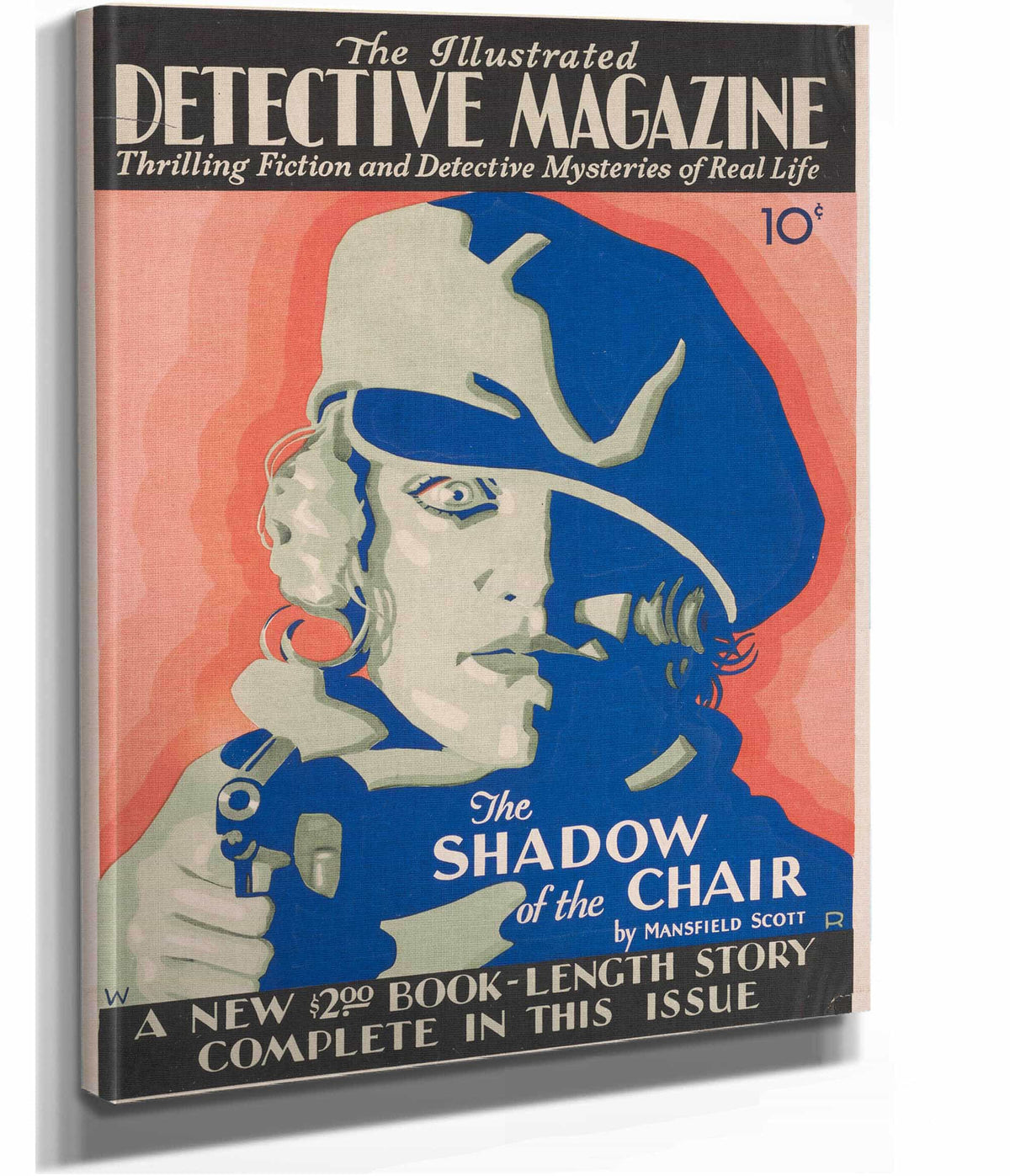 The Illustrated Detective Magazine by Winold Reiss