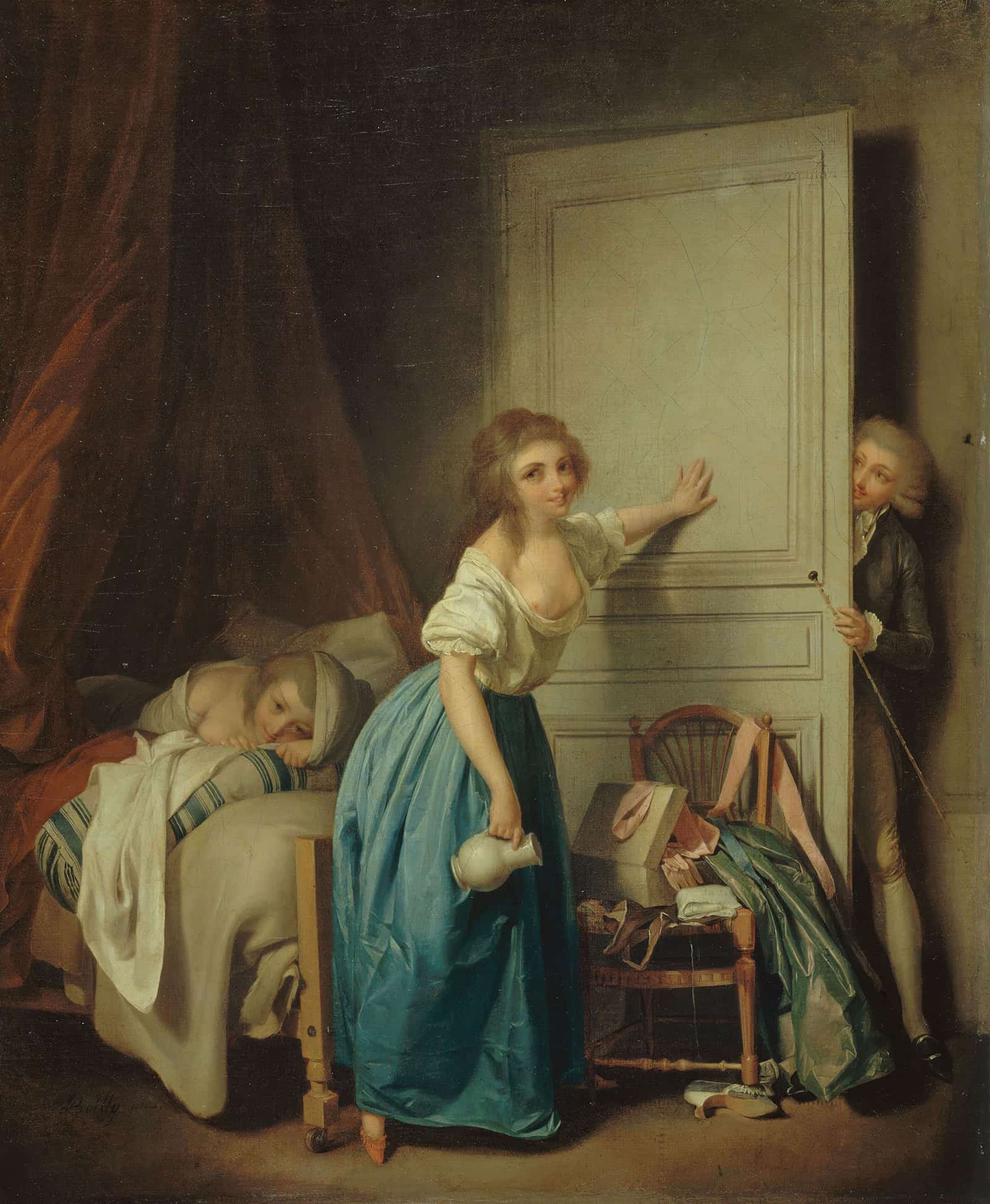The Indiscret by Louis Leopold Boilly