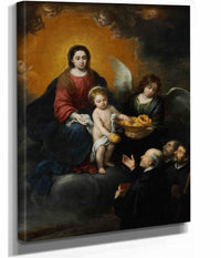 The Infant Christ Distributing Bread To The Pilgrims by Bartolome Esteban Murillo
