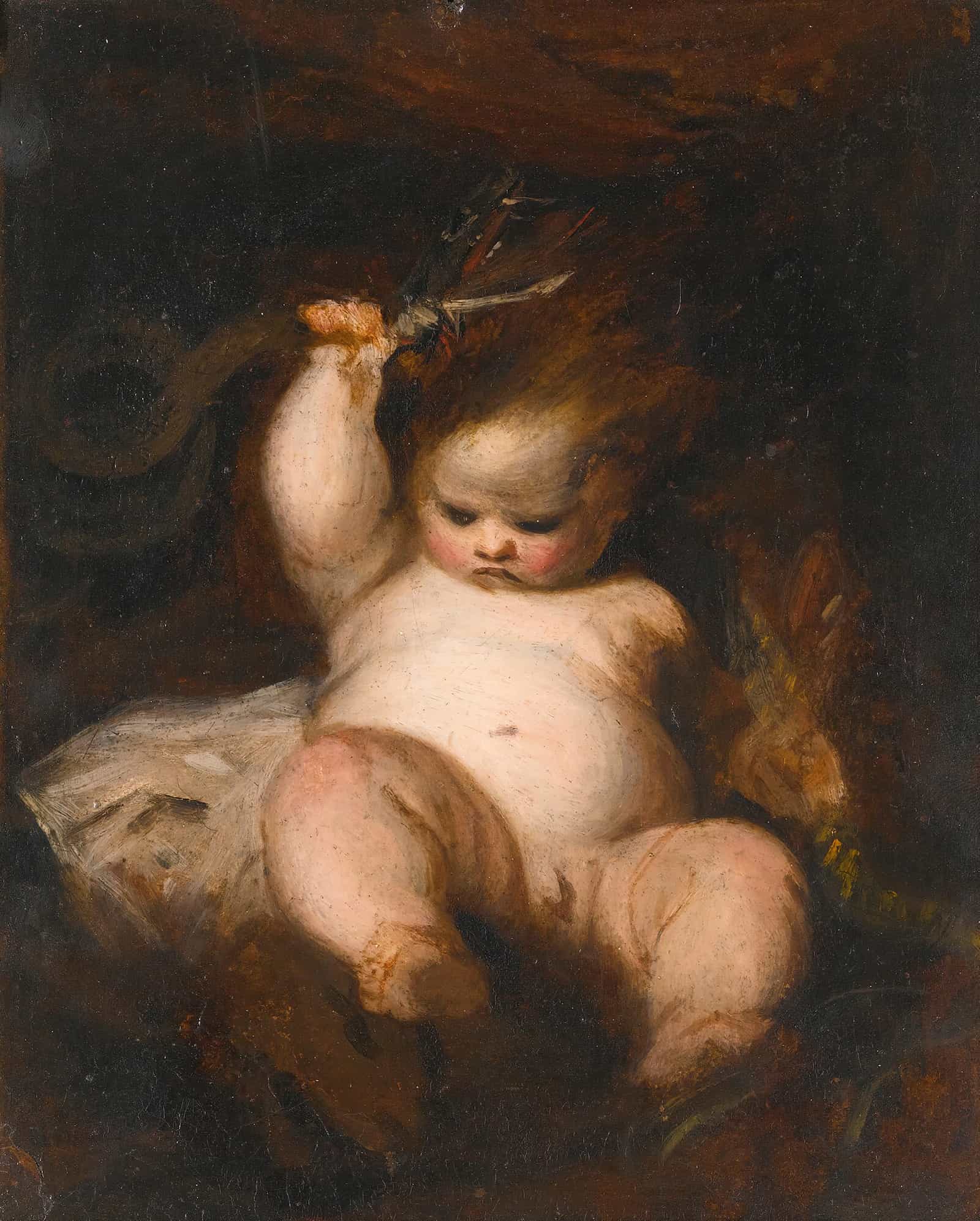 The Infant Hercules by Sir Joshua Reynolds
