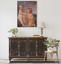 The Infant Jesus And St John Between And by Guido Reni