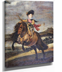The Infante Baltasar Carlos On Horseback by Diego Velazquez