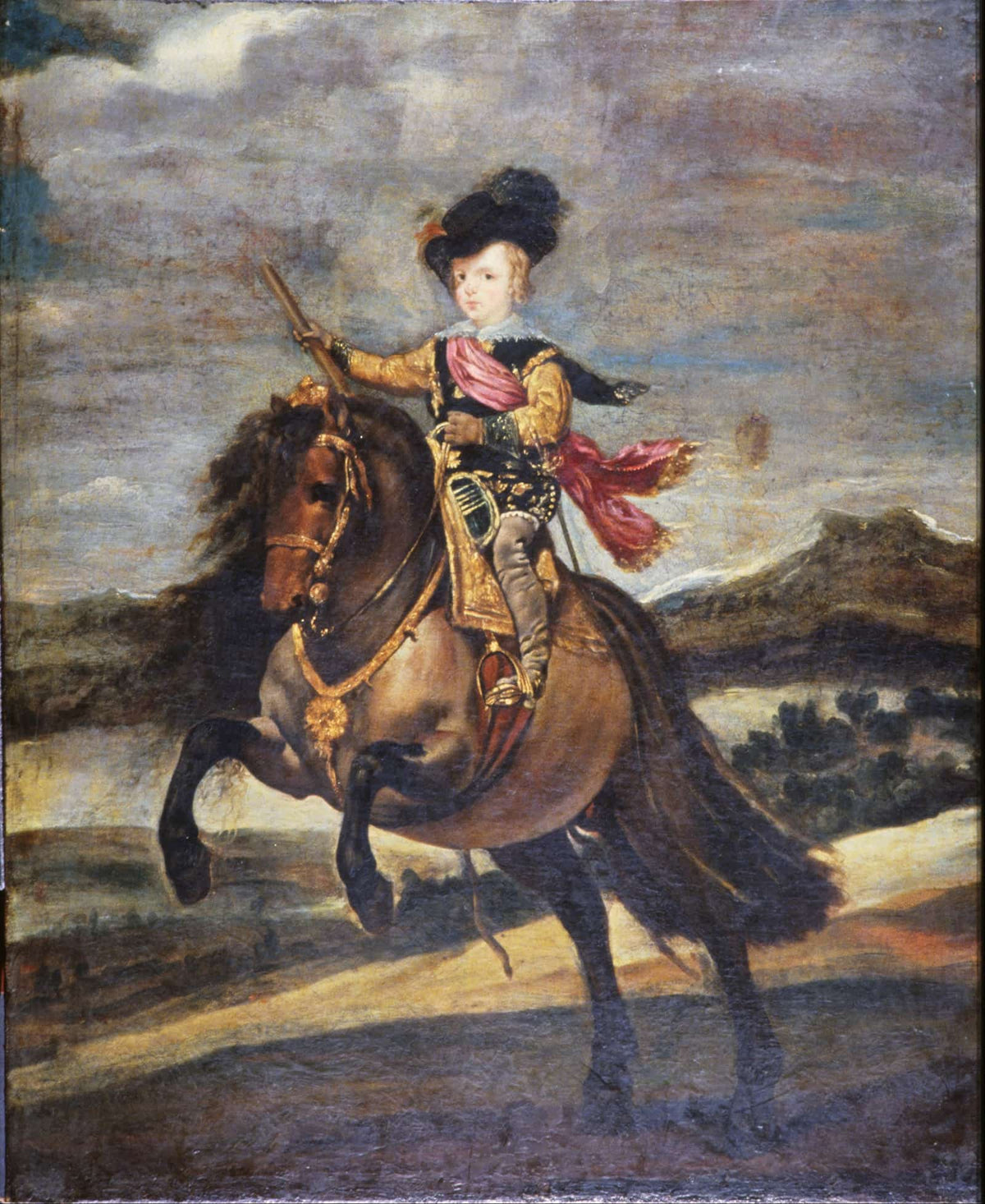 The Infante Baltasar Carlos On Horseback by Diego Velazquez