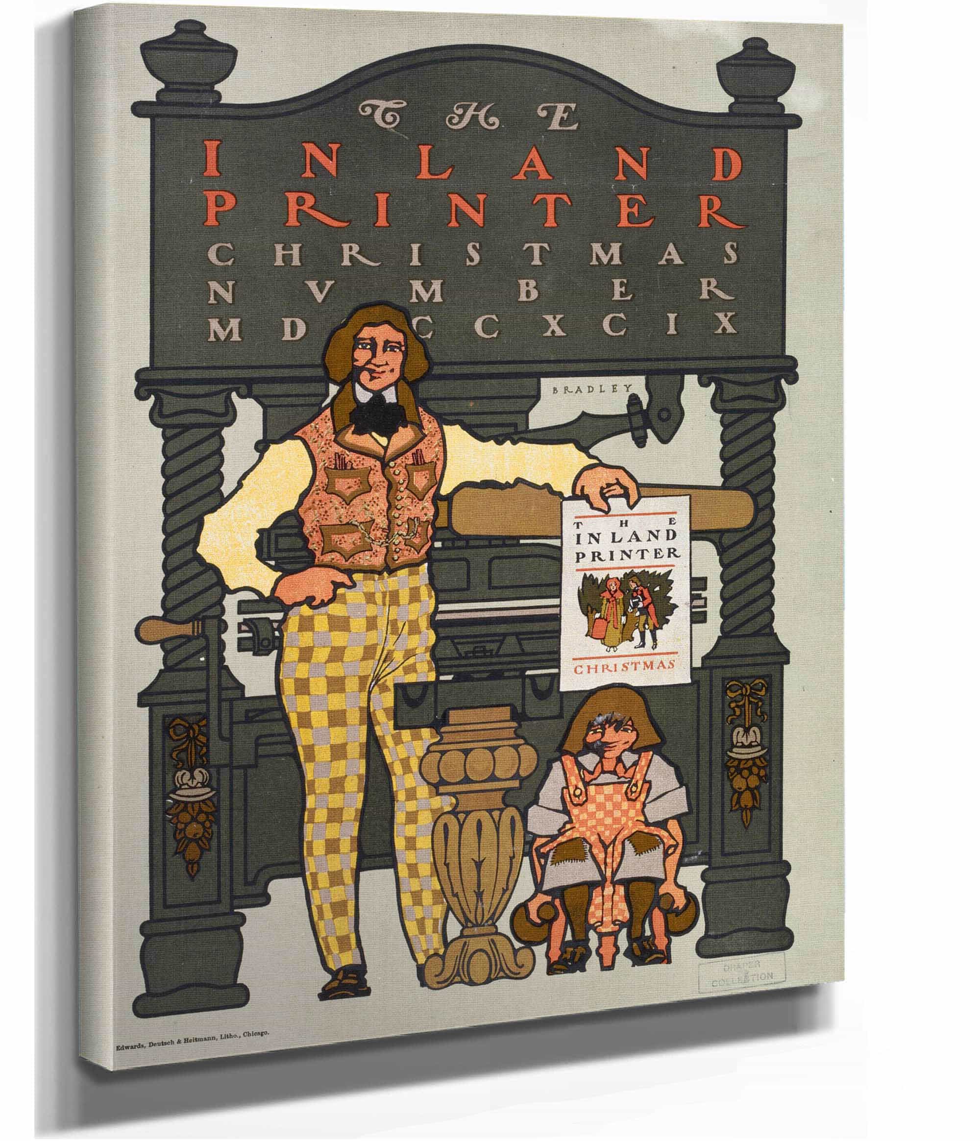 The Inland Printer Christmas Number Mdccxcix by Will Bradley