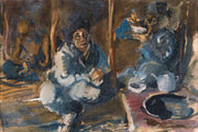The Interior Of A Kirghiz Tent by Alexander Evgenievich Yakovlev