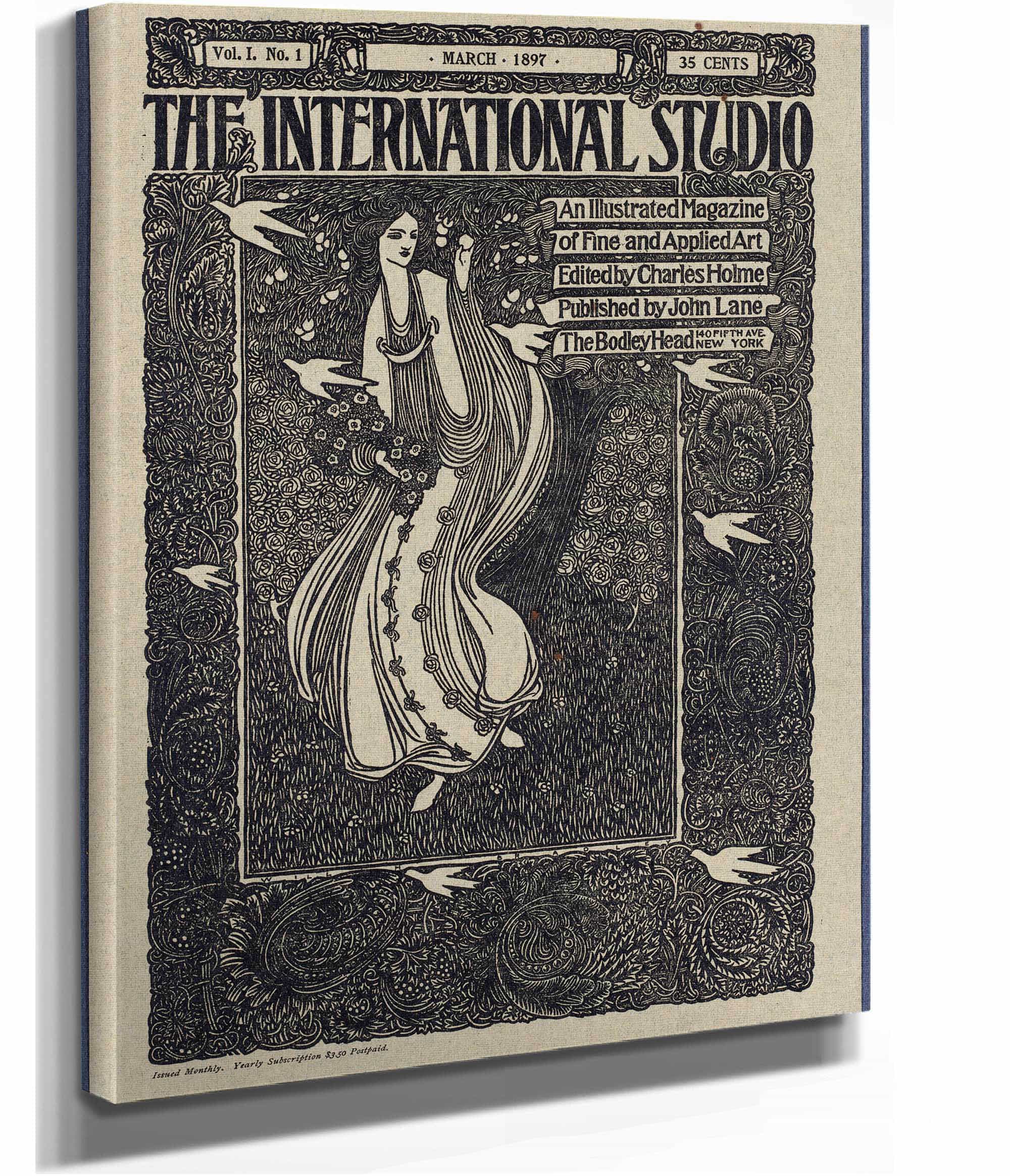 The International Studio March by Will Bradley