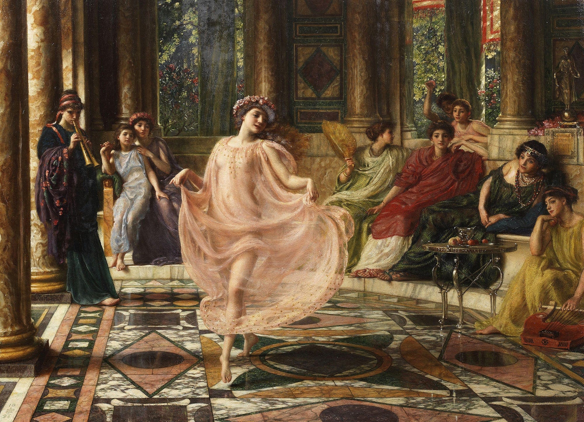 The Ionian Dance by Edward John Poynter