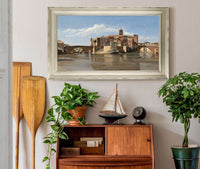 The Island And Bridge Of San Bartolomeorome by Jean Baptiste Camille Corot