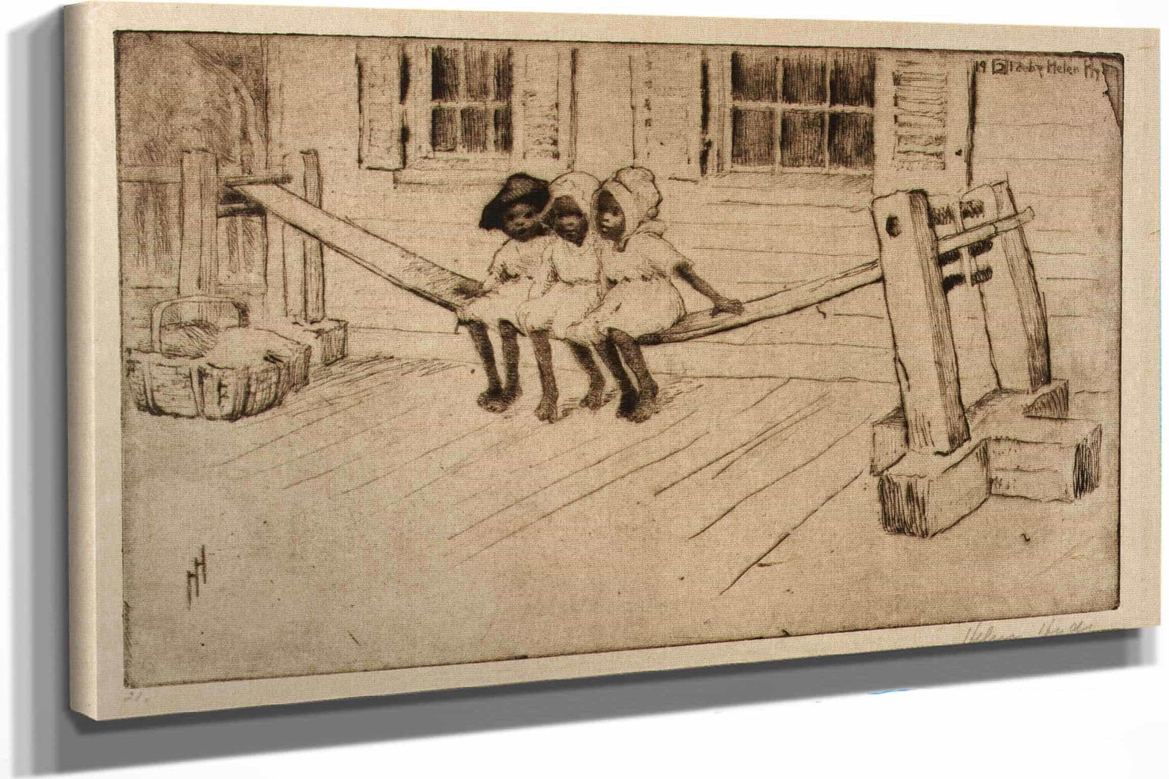The Joggling Board by Helen Hyde