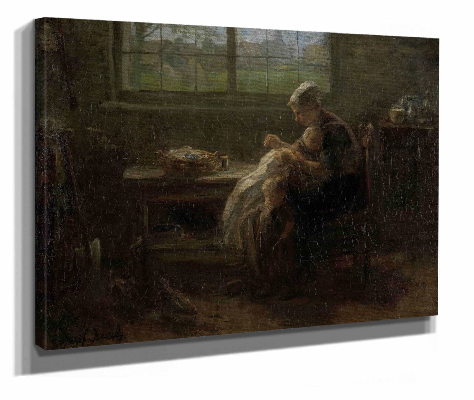 The Joy Of Motherhood by Jozef Israels