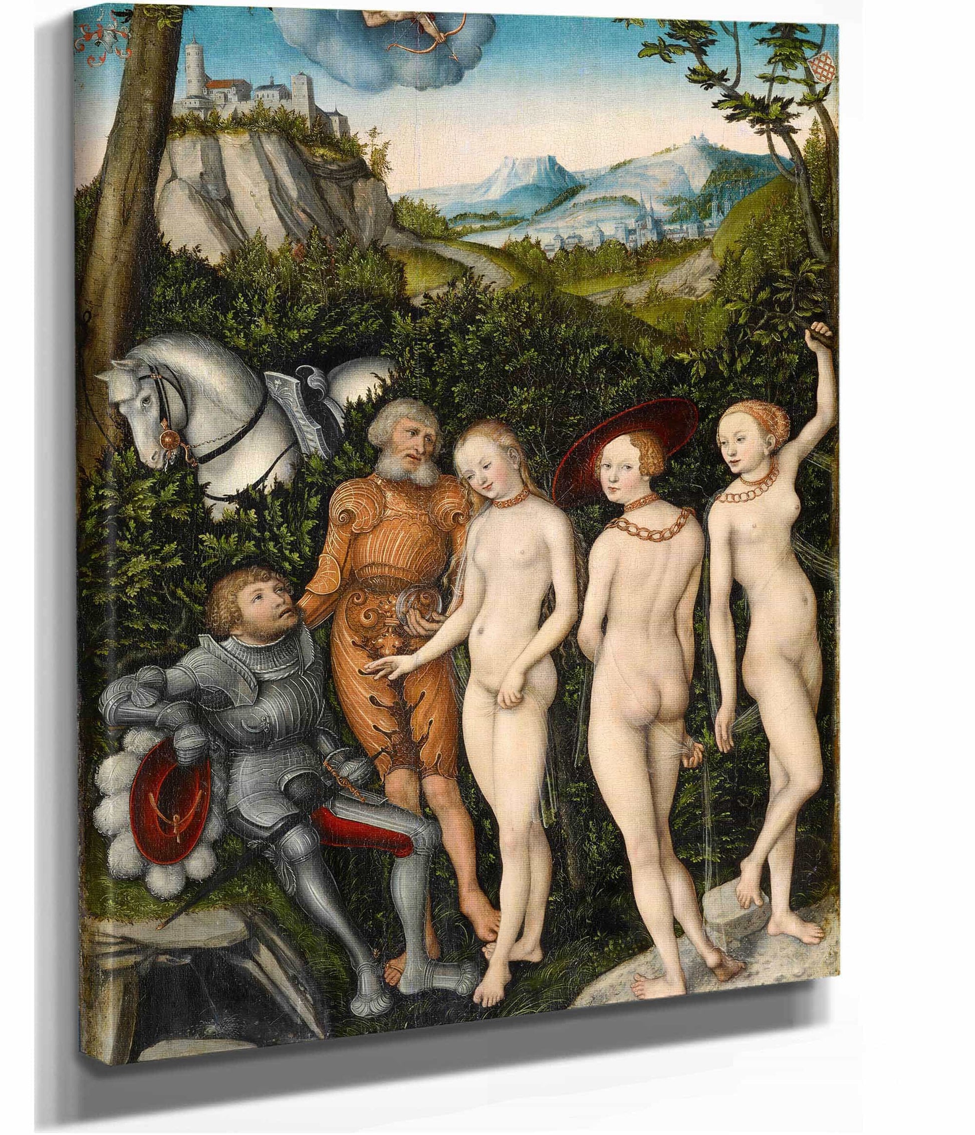 The Judgement Of Paris by Lucas Cranach The Elder