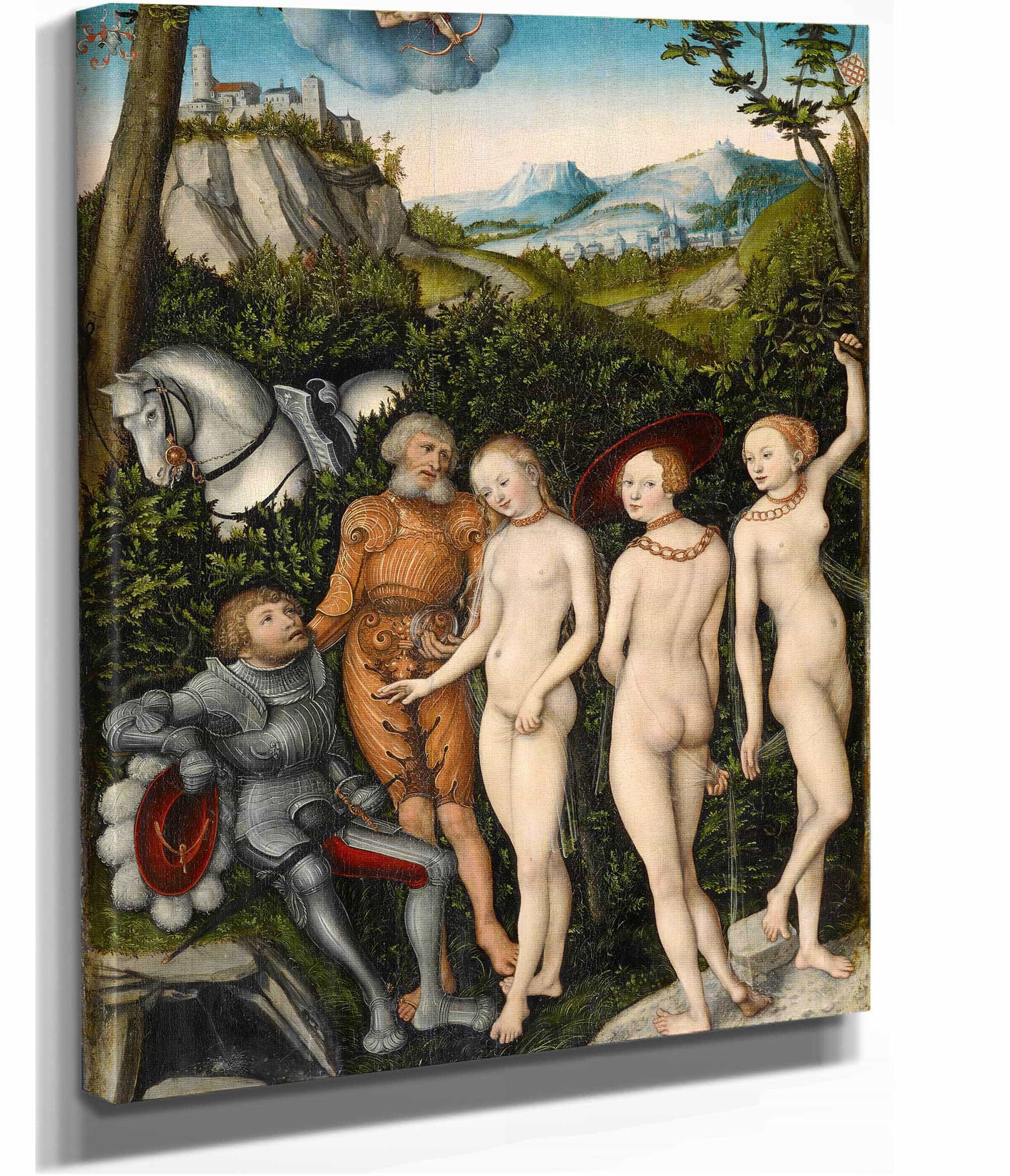 The Judgement Of Paris by Lucas Cranach The Elder
