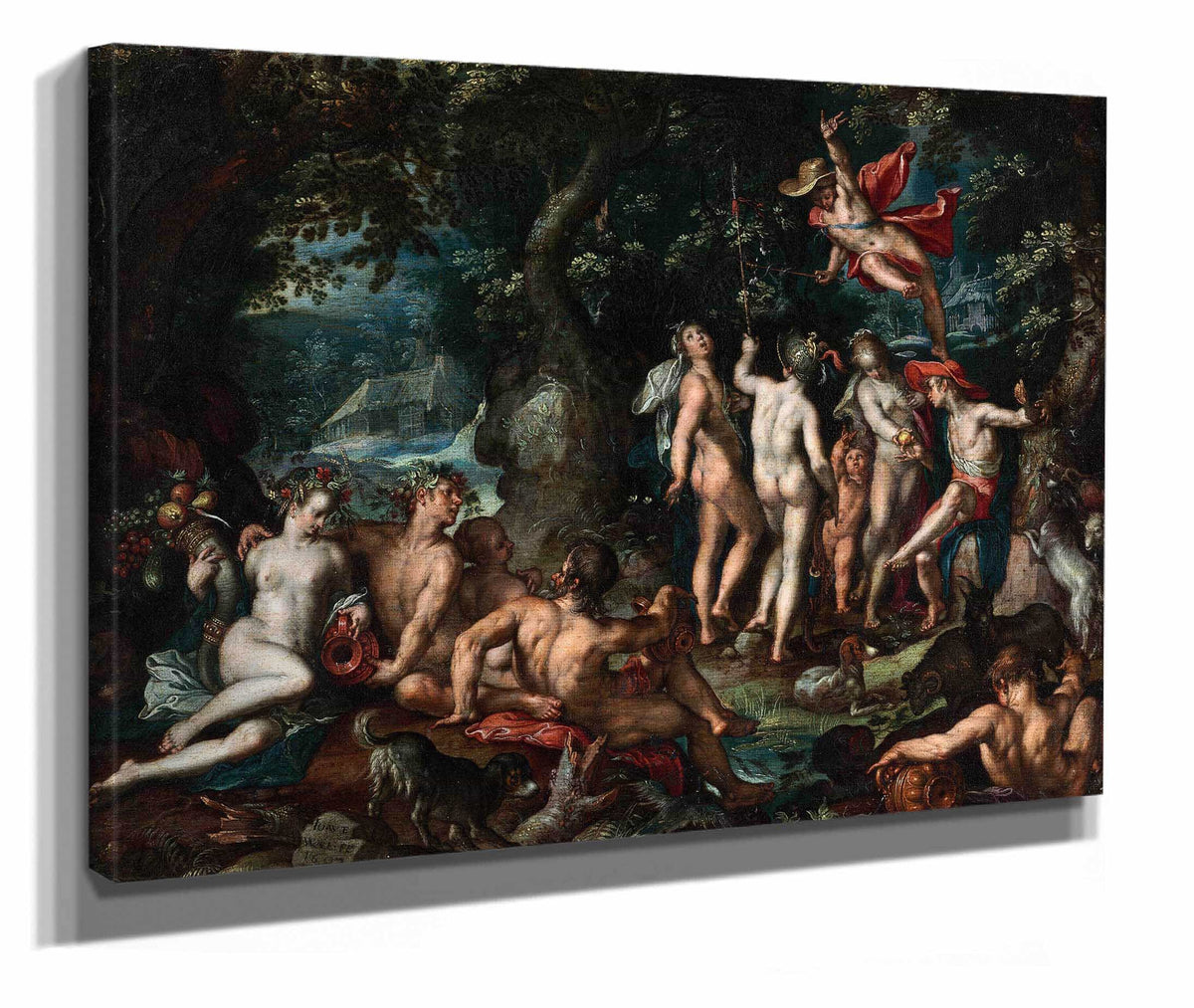 The Judgment Of Paris by Joachim Wtewael