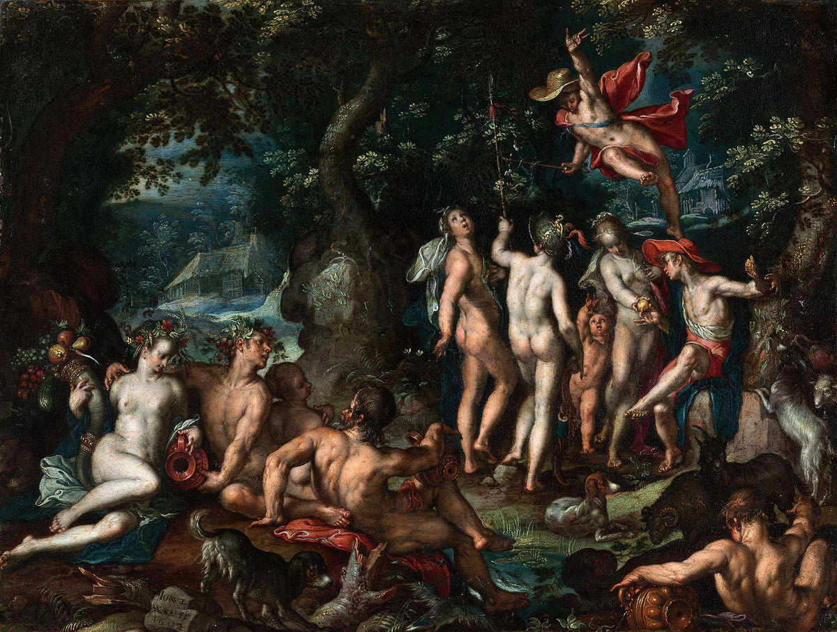The Judgment Of Paris by Joachim Wtewael
