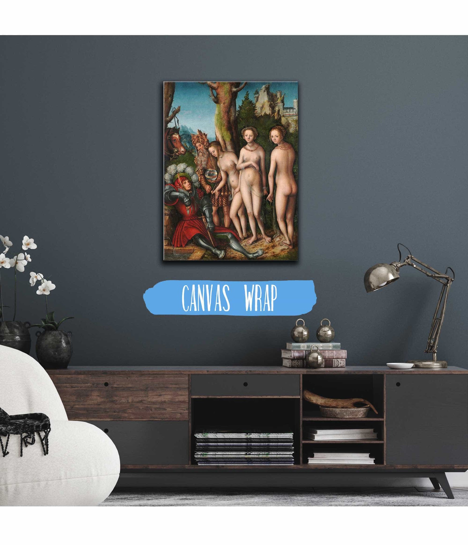 The Judgment Of Paris by Lucas Cranach The Elder