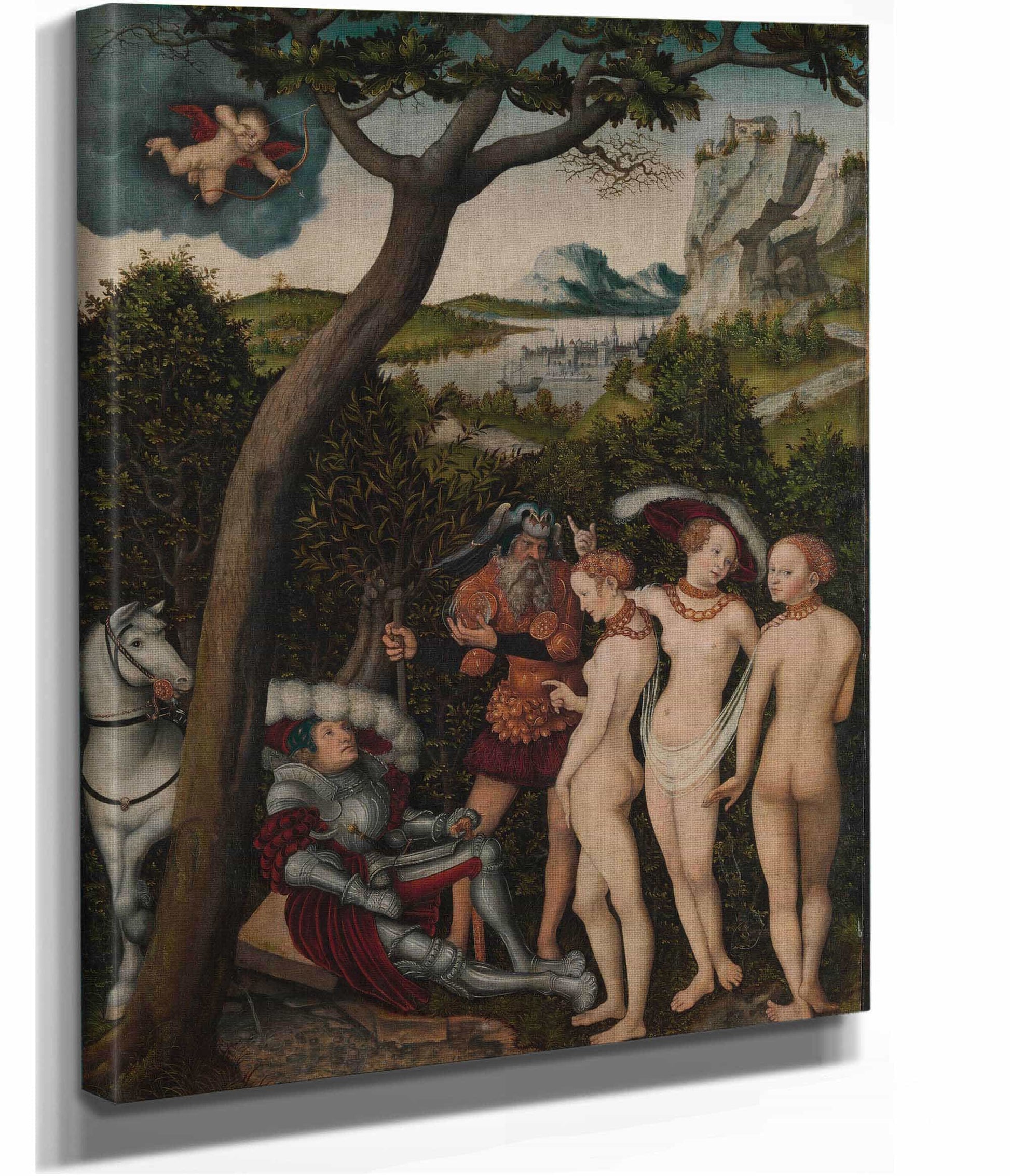 The Judgment Of Paris by Lucas Cranach The Elder