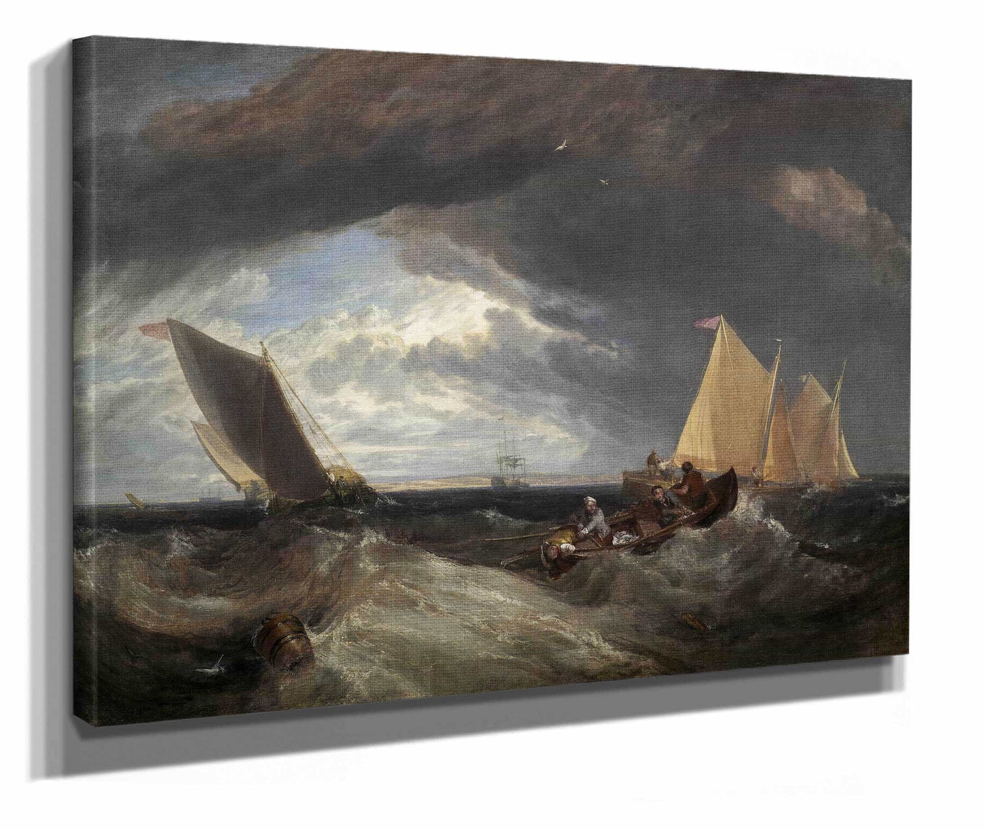 The Junction Of The Thames And The Medway by Joseph Mallord William Turner
