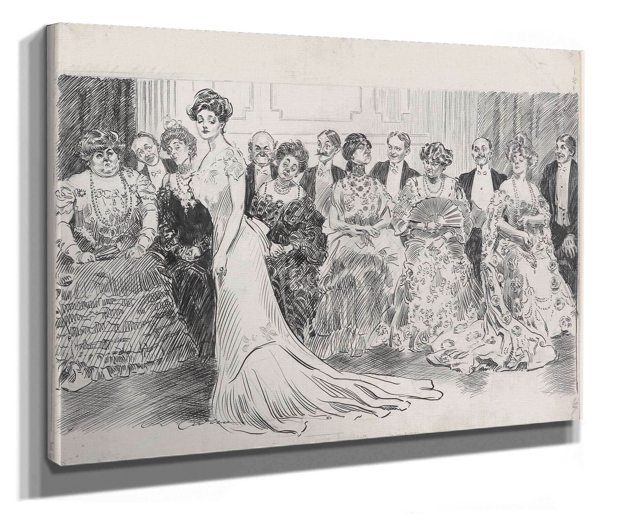The Jury Disagrees by Charles Dana Gibson