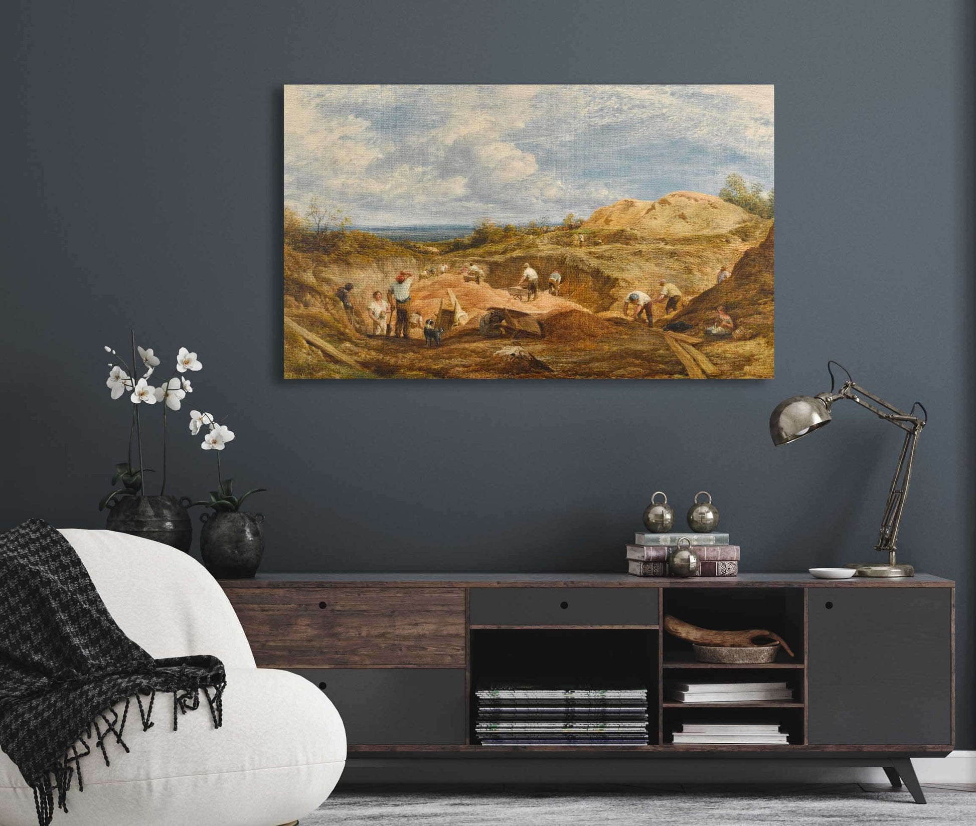 The Kensington Gravel Pits by John Linnell