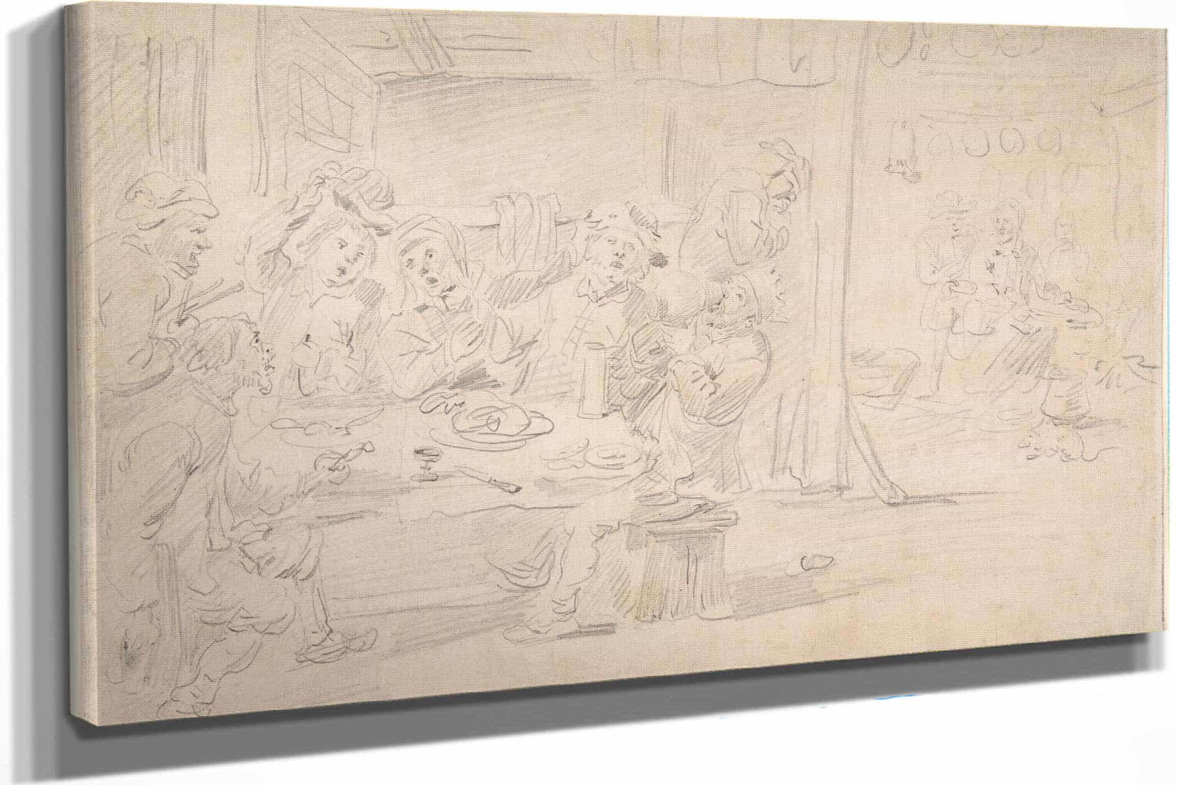 The King Drinks Th Century by David Teniers The Younger