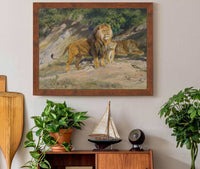 The King Watches by Rosa Bonheur