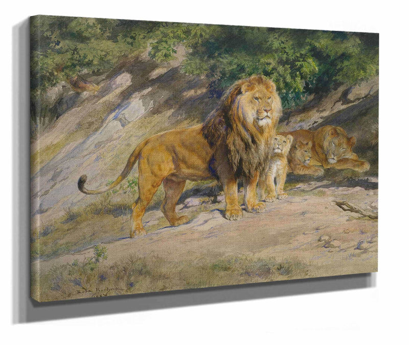 The King Watches by Rosa Bonheur