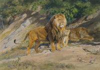 The King Watches by Rosa Bonheur
