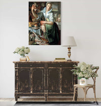 The Kitchen Maid by Joachim Wtewael