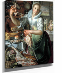 The Kitchen Maid by Joachim Wtewael