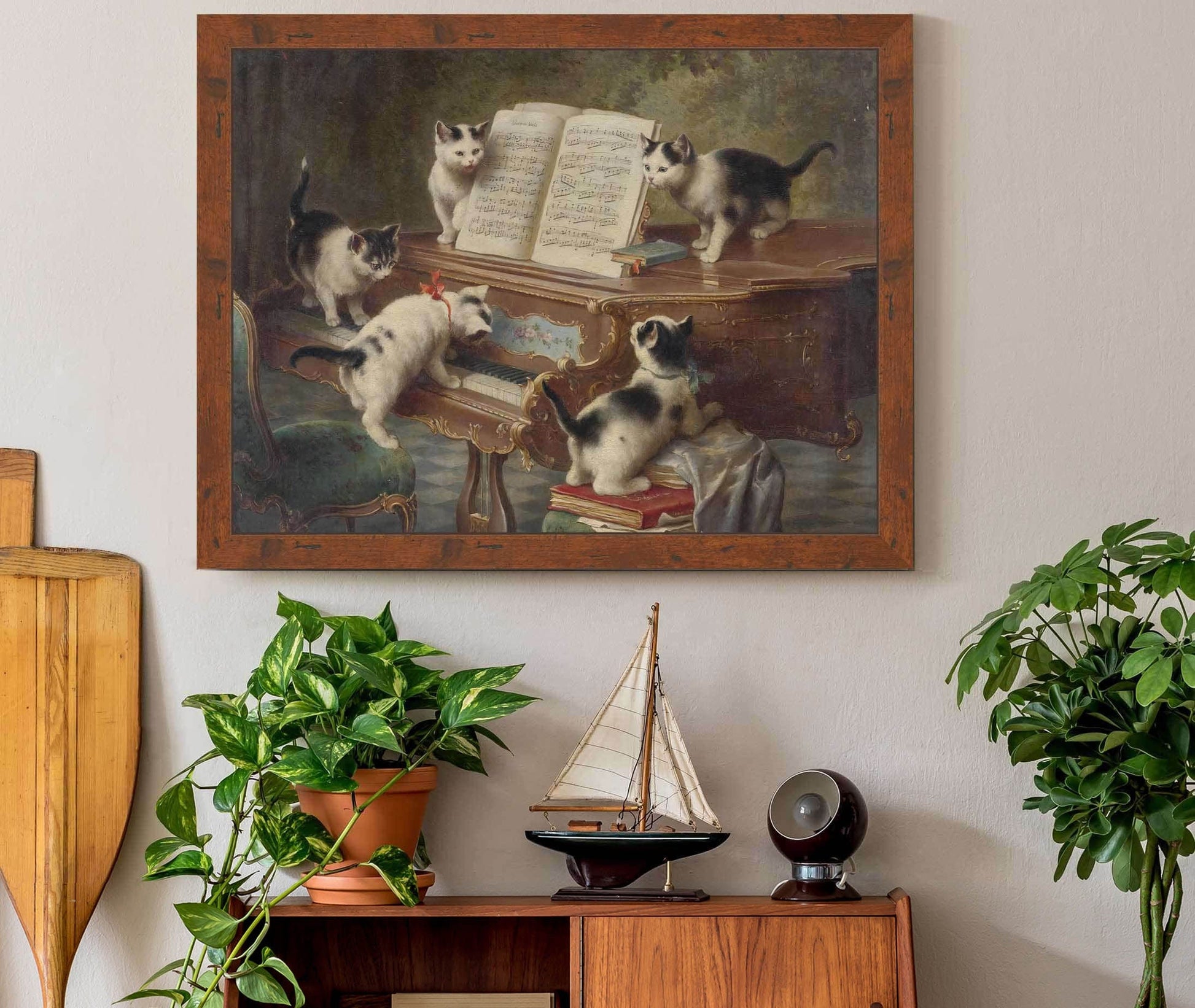 The Kittens Recital by Carl Reichert
