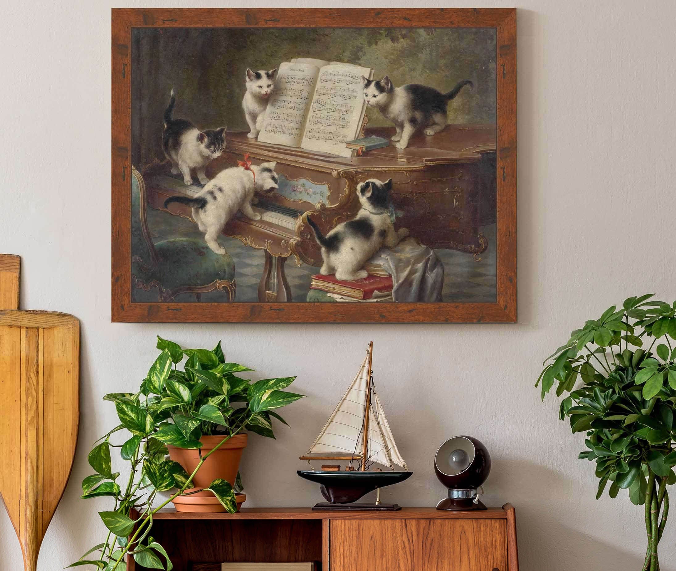 The Kittens Recital by Carl Reichert