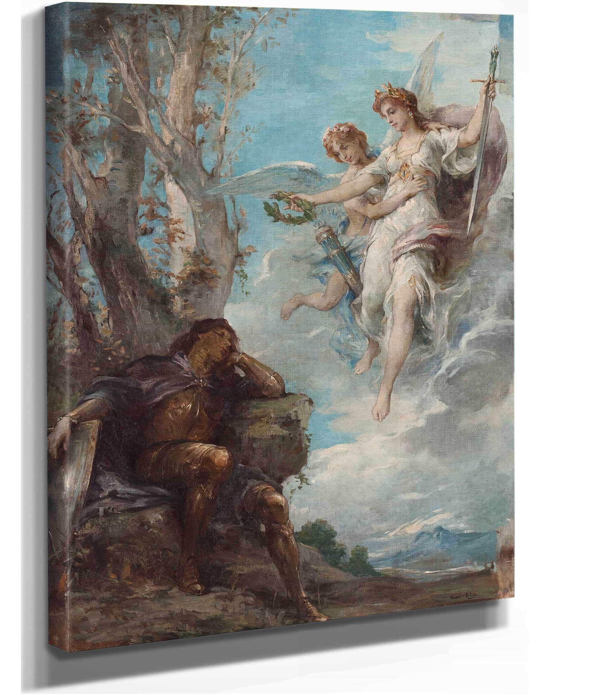 The Knights Dream by Henri Leopold Levy