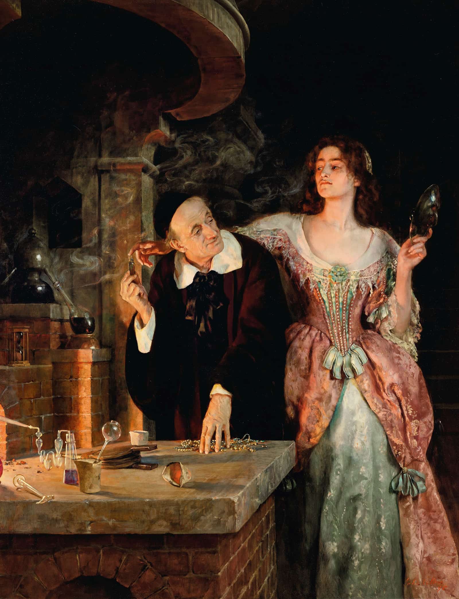 The Laboratory by John Collier