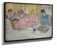 The Ladies In The Dining Room by Henri De Toulouse Lautrec