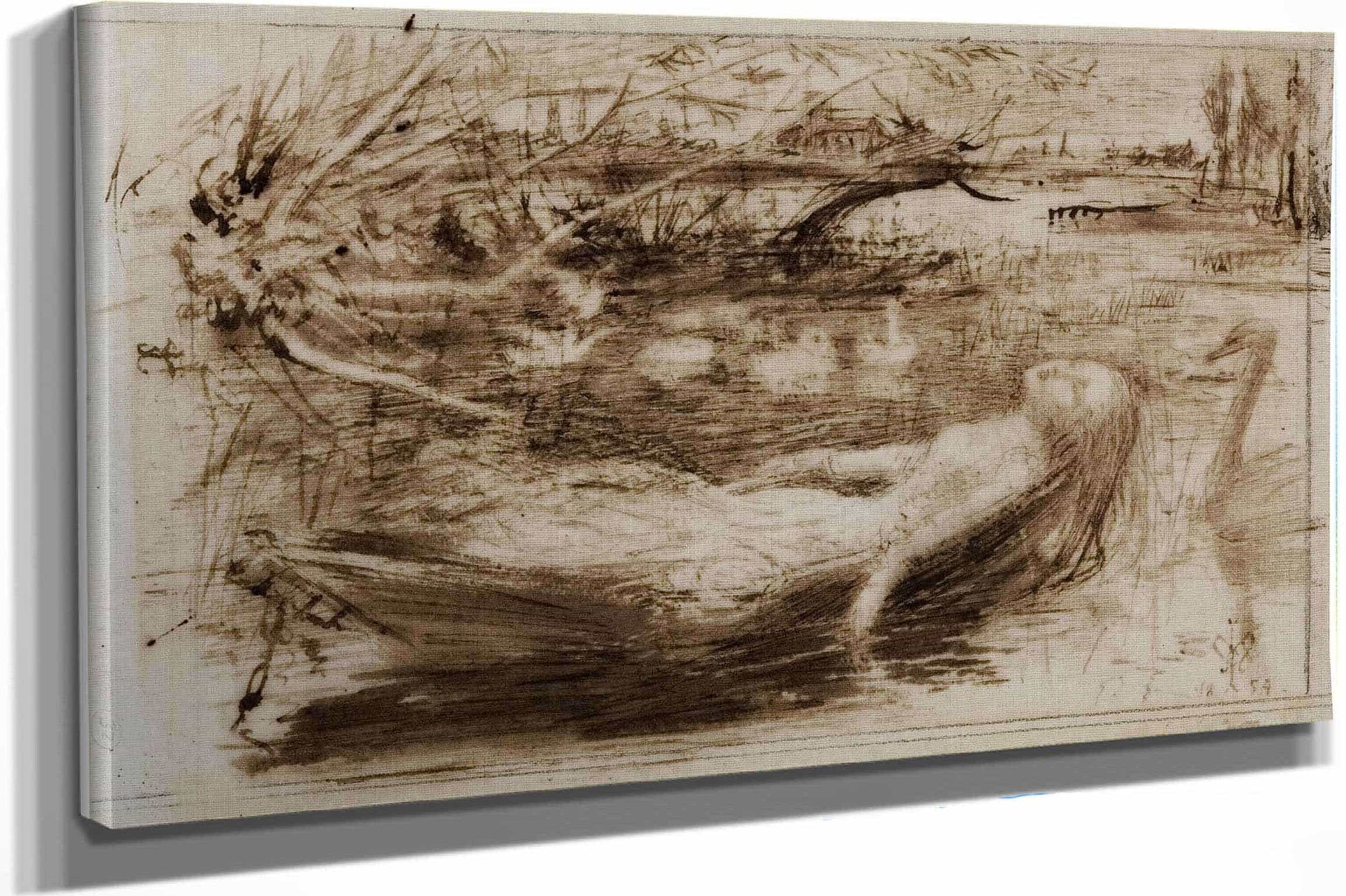 The Lady Of Shalott by Sir John Everett Millais