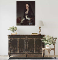 The Lady With A Fan by Diego Velazquez