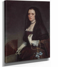 The Lady With A Fan by Diego Velazquez