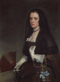 The Lady With A Fan by Diego Velazquez