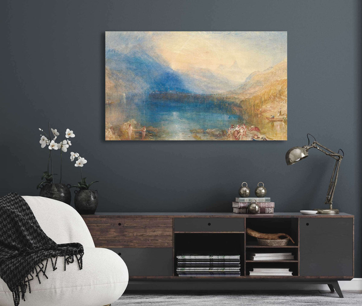 The Lake Of Zug by Joseph Mallord William Turner