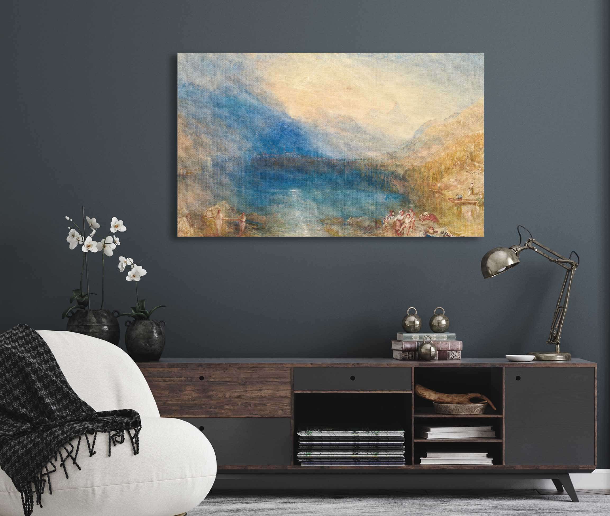 The Lake Of Zug by Joseph Mallord William Turner
