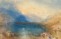 The Lake Of Zug by Joseph Mallord William Turner