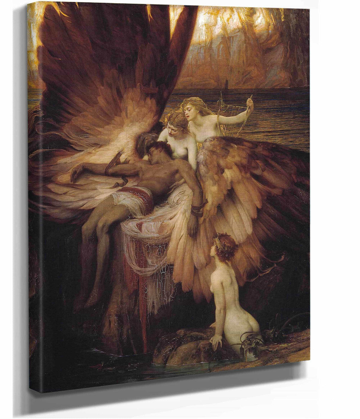 The Lament For Icarus by Herbert James Draper