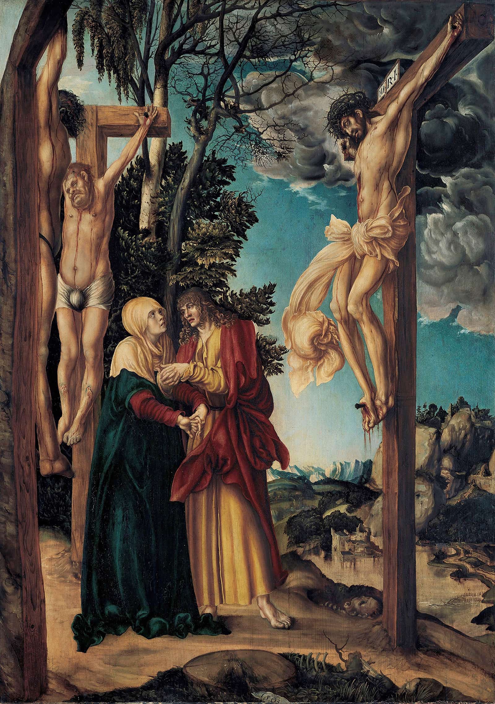 The Lamentation Of Christ by Lucas Cranach The Elder