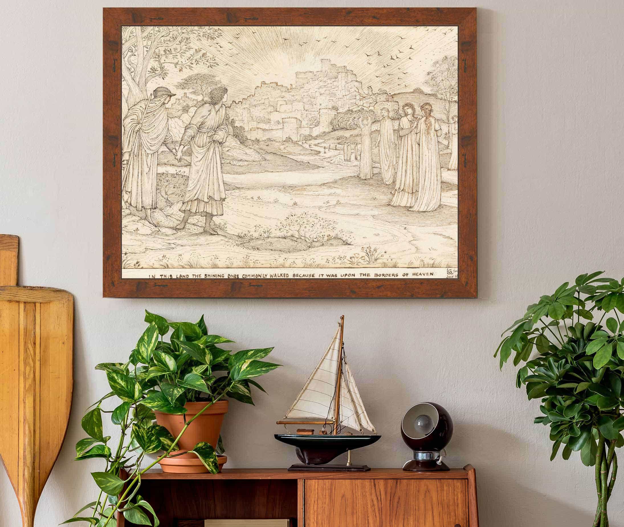 The Land Of Beulah by Sir Edward Coley Burne Jones