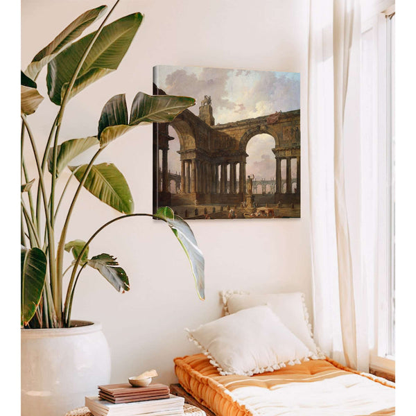 The Landing Place by Hubert Robert