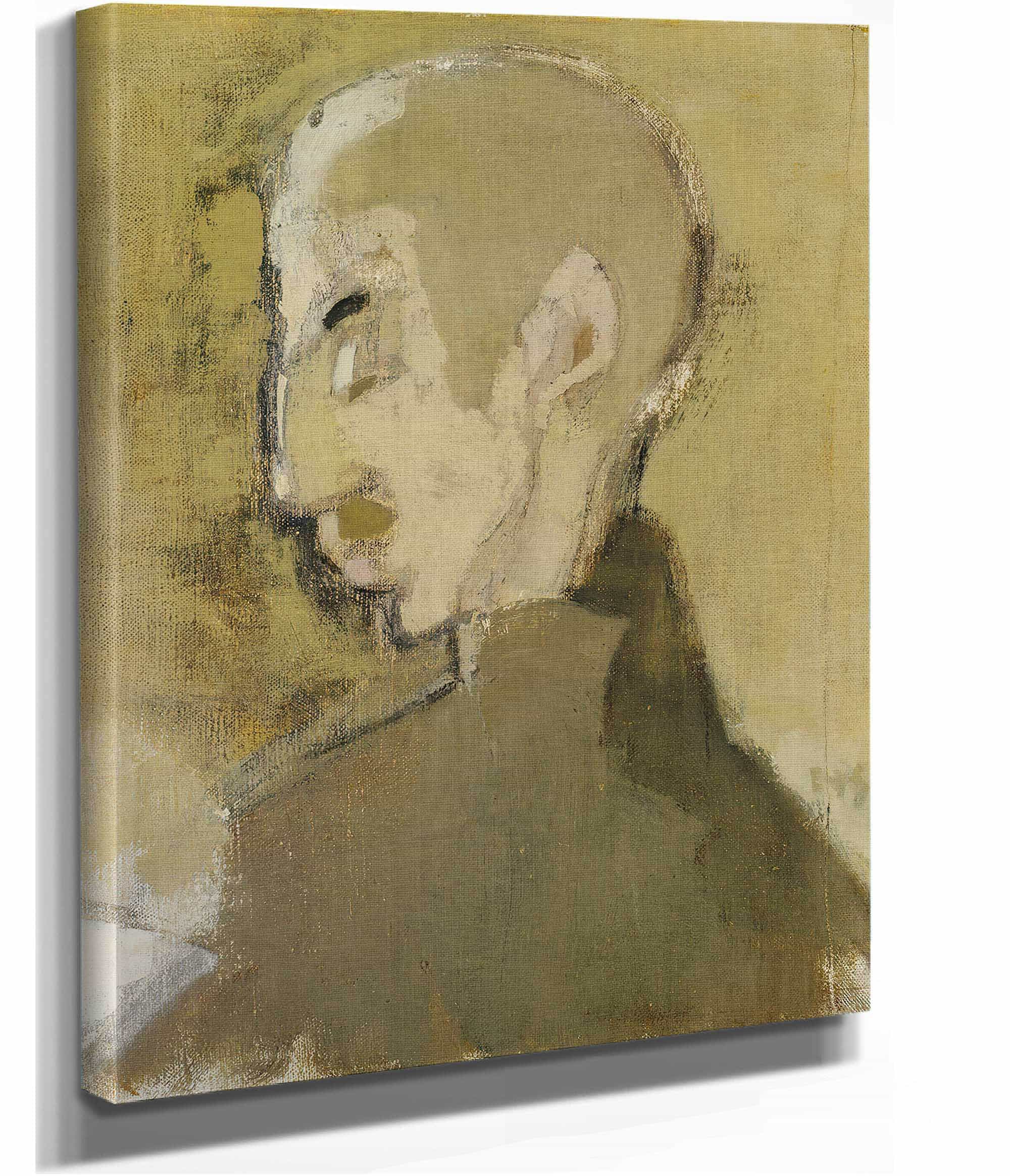 The Landlord Ii Profile Of A Man by Helene Schjerfbeck